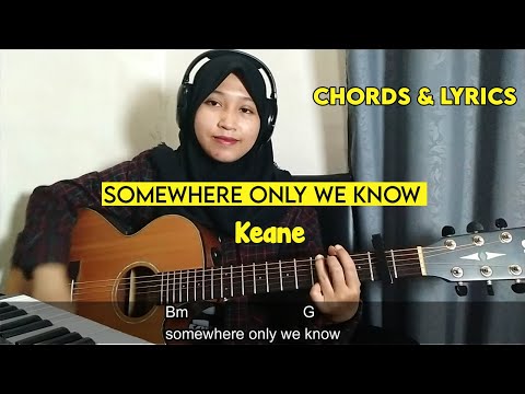 Somewhere Only We Know - Keane | Easy Guitar Chords with Lyrics | Guitar Play Along