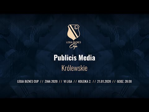 Skrót spotkania Publicis Media - Królewskie ( Legia Biznes Cup Zima 2019 )