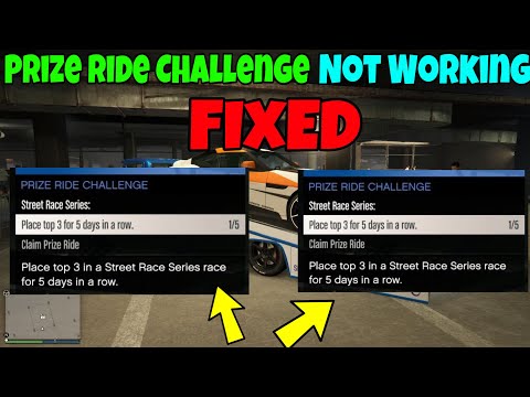 Prize Ride Challenge NOT WORKING *FIXED* GTA Online