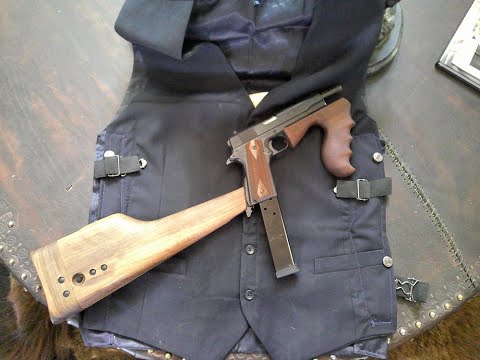 John Dillinger's Lebman modified 1911 .against early bullet proof vests of the 1930's