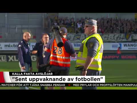 "Sent uppvaknande av fotbollen" - Nyheterna (TV4)