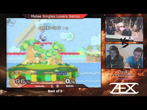 Melee Singles Losers Semis Velocity vs Bones