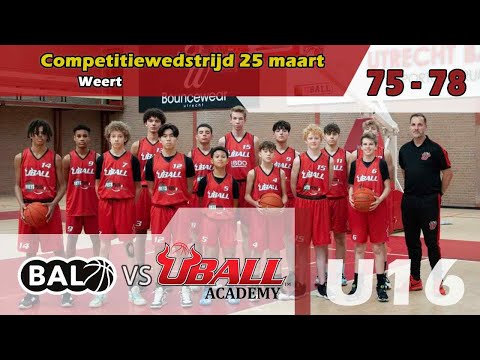 BAL U16 vs UBALL U16 - 25/03/2023