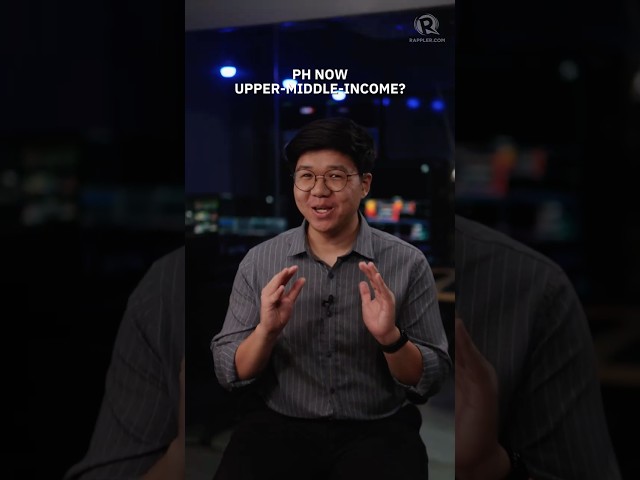 The Philippines is now upper-middle income. Really?