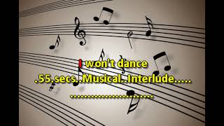 Tony Bennett &amp; Lady Gaga   I Won't Dance with vocal