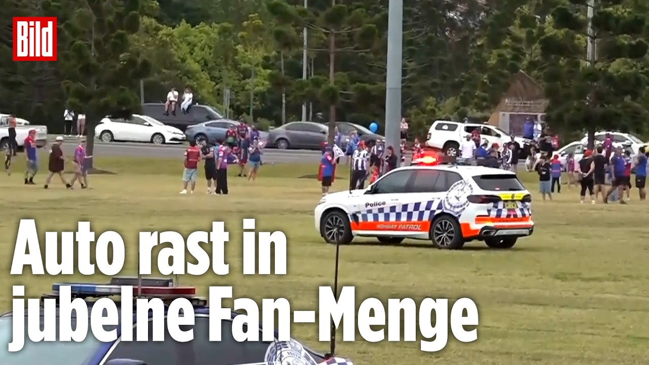 SYDNEY: 18-Jähriger rast in Menschenmenge – Terrorakt wird ausgeschlossen
