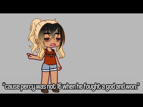 She wasn’t even 12… || Annabeth explaining Percy to the 7