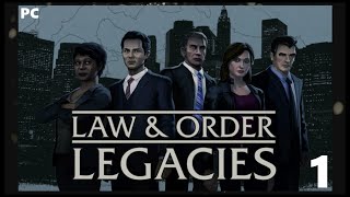 Law & Order - Legacies - Grafik Adventure - Let´s Play [Episode 1 - Teil 1] # 1