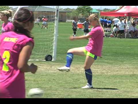 Far West Regional Soccer Tournament June 2009: CO Rush vs. SC Blues: Highlights