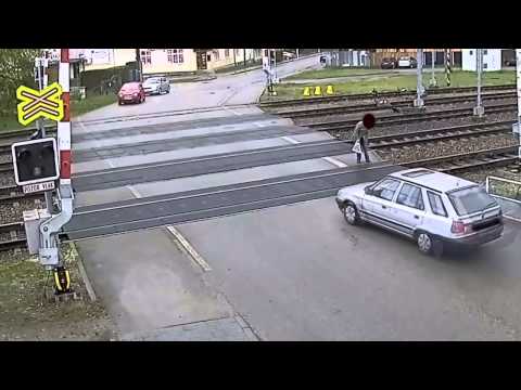 Czech Man Nearly Killed by Train