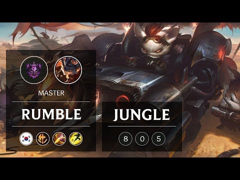 Rumble Jungle vs Nidalee - KR Master Patch 9.4