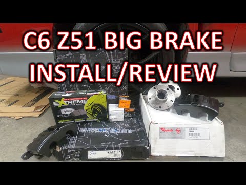 FIREBIRD/CAMARO 3RD GEN C6 BRAKE UPGRADE (DETAILED)
