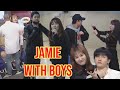 Jamie Park Jimin with boys - mostly Got7 Monsta X & Btob -