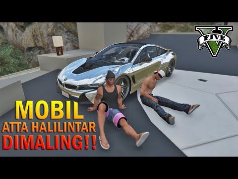 PREMAN TERKUAT MALING MOBIL ATTA HALILINTAR - GTA 5 YOUTUBER PARODY KOCAK