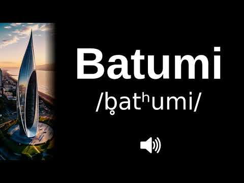 🇬🇪 How to pronounce Batumi (CORRECTLY!)