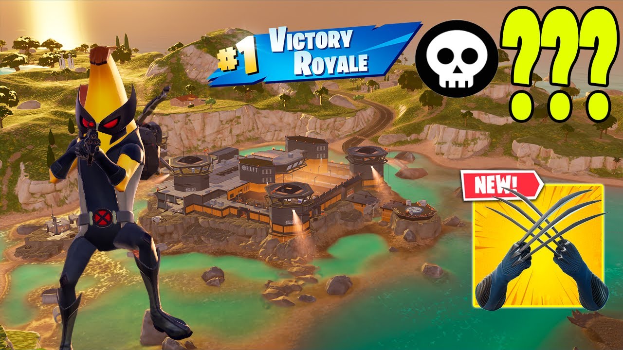 X-FORCE PEELVERINE  (WOLVERINE) IN ZERO BUILD SEASON 4 WIN GAMEPLAY