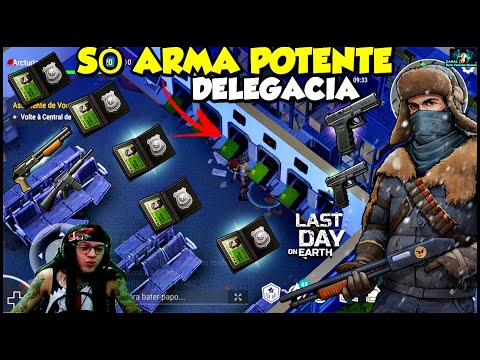 ●MELHOR ABERTURA DE CARTEIRAS VERDES NA DELEGACIA! PEGUE MUITAS ARMAS ASSIM 👁 Last Day On Earth