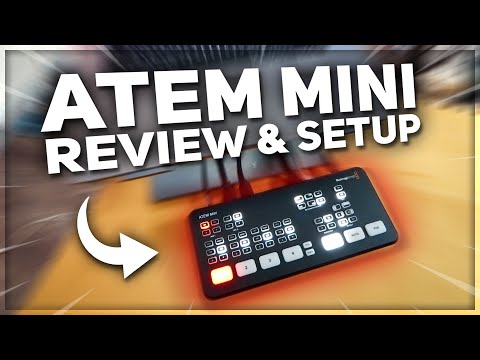 Blackmagic ATEM Mini Review & Livestream Setup!