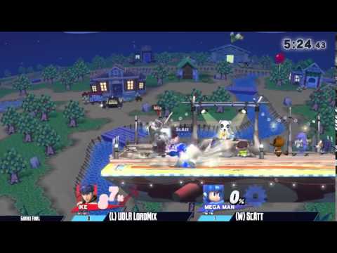GB Aug 8, 2015 - SSB4 Singles - Grand Final - UDLR LordMix vs ScAtt