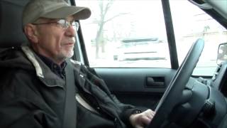 Lonely flower delivery man