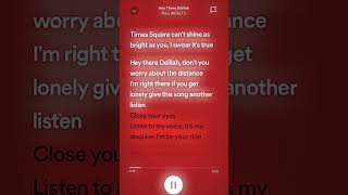 Hey there, Delilah - Plain White T’s￼