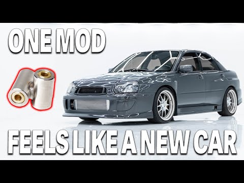 Subaru STI solid shifter bushing install (HOW TO)