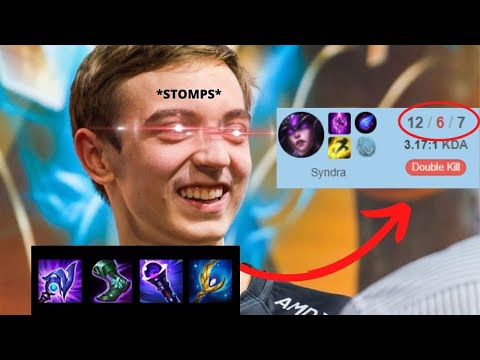 HARD MATCHUP BUT STILL WINNING! - G2 Caps Syndra Mid vs Akali | Patch 11.16
