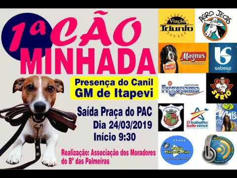 Cãominhada de Juquitiba 2019 dia 24 de Março a partir das 9 horas da Manhã