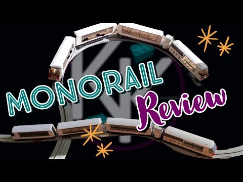 Ich präsentiere meine selbst gemoccte LEGO Monorail (komplett aus Lego)