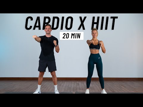 20 MIN CARDIO HIIT WORKOUT - ALL STANDING - Full Body, No Equipment, No Repeats
