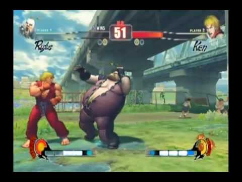 KDZ (Rufus, Abel) vs CP (Ken) @ Game Unicon Singles SF4