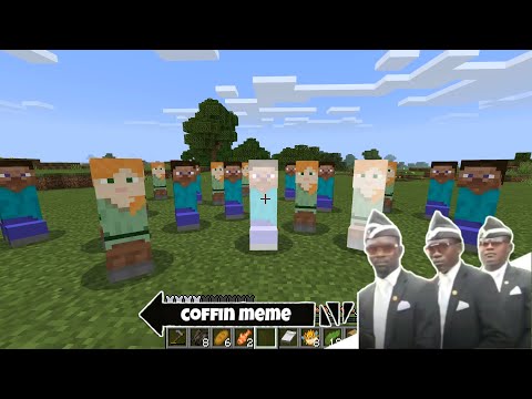 Coffin Meme but it's CURSED Part 6 - Minecraft