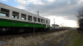 preview picture of video '【石巻線】キハ48-553/1514上涌谷発車'