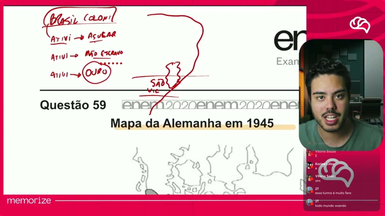 Resolução em Vídeo — Questão 60 ENEM 2020 PPL