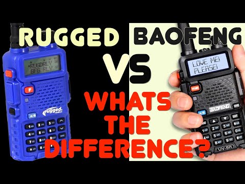Whats the difference between a UV-5R and RH5R? Rugged RH5R VS Baofeng UV-5R - Are They The Same?
