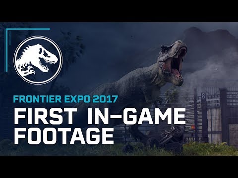 First In-Game Footage - Jurassic World Evolution