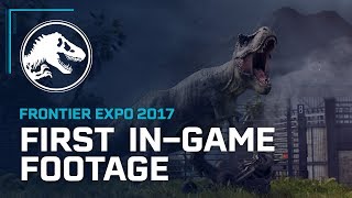 First In-Game Footage - Jurassic World Evolution