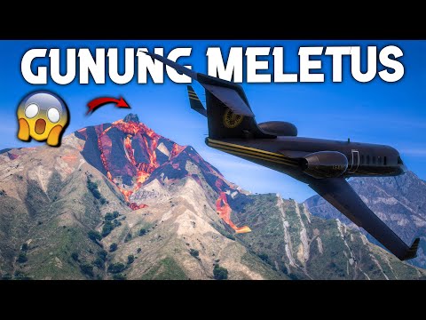 AKHIR DARI KOTA HOPEFUULY !! TSUNAMI + GUNUNG MELETUS !! - GTA 5 ROLEPLAY