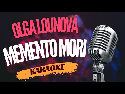 🎉 Karaoke - Olga Lounová - "Memento Mori" | 1000. VIDEO! 🎤✨