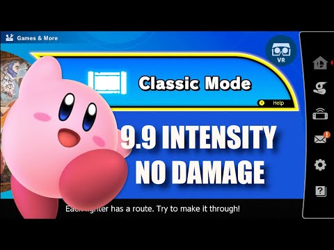 Super Smash Bros. Ultimate - Kirby Classic mode (9.9 Intensity | No Damage)