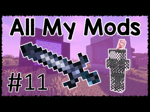 Overpowered Sword! New Bosses! | All My Mods #11 (Modded Minecraft)