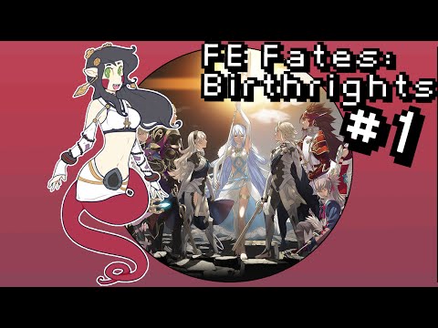 Let's Play Fire Emblem Fates: Birthright [BLIND] PT1 - Unboxing and First Reactions