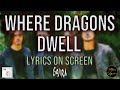 Gojira - Where Dragons Dwell (Lyrics on Screen Video 🎤🎶🎸🥁)