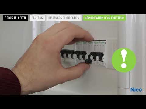 Automatismes pour portails coulissants - 24 volts cc - RB500 et RB600 NICE