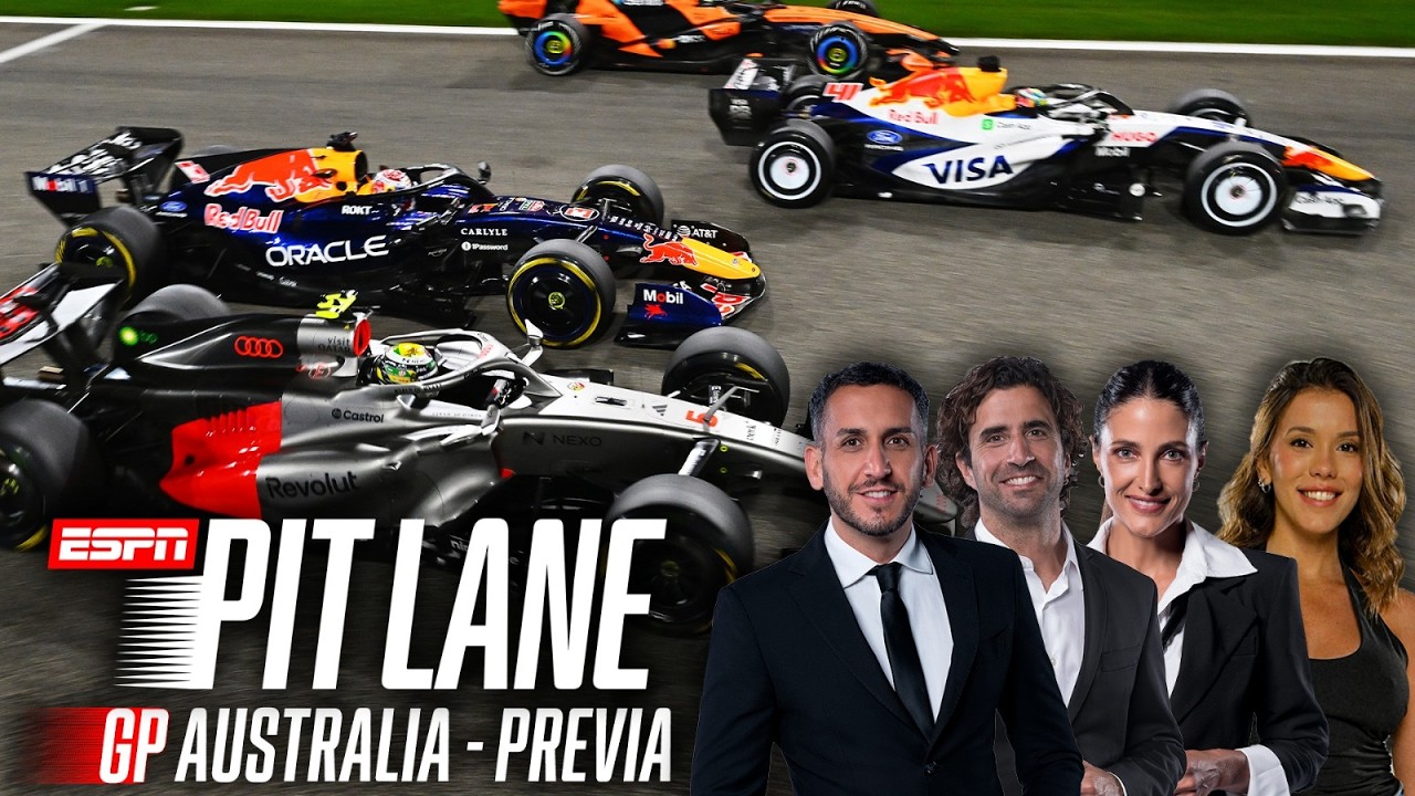 VUELVE LA FÓRMULA 1 CON EL GRAN PREMIO DE AUSTRALIA | EL DEBATE DE ESPN PIT LANE