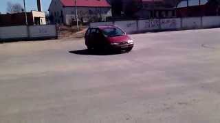 preview picture of video 'Ford Galaxy 2.0 controlled drift Belarus'