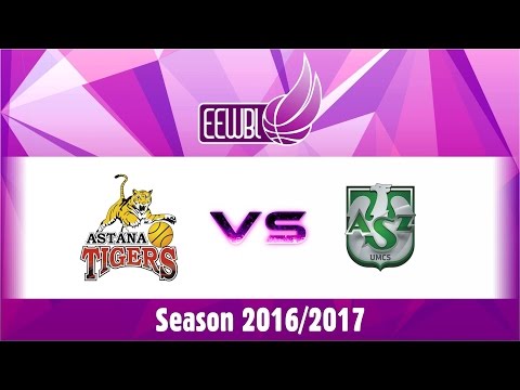Astana Tigers vs Pszczolka Polski-Cukier - EEWBL 08.01.17. Liepaja