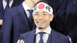 🇯🇵長友の「闘魂」に空港騒然！日本代表、W杯決戦の地へ出発⚽#日本代表 #ワールドカップ #W杯 #森保ジャパン #長友佑都 #遠藤航 #サッカー#WorldCup2026 #SAMURAIBLUE 