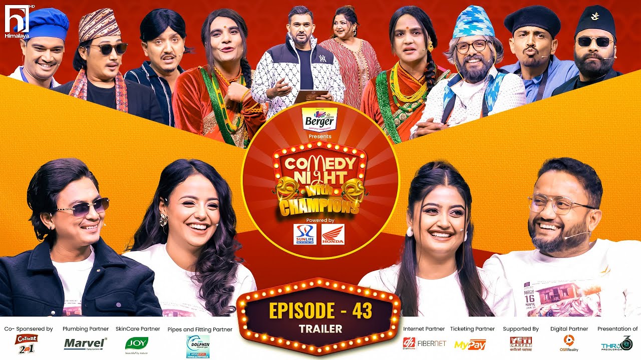 Laugh Out Loud with the Comedy Night Champions: Paul Shah, Usha Uppreti, Simran Pant, and Chandra