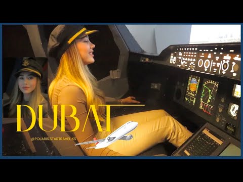 BEHEM PILOTE PER HERE TE PARE NE DUBAI....RREZOJ AVIONIN ME PASAGJERE | ADISA GJO |